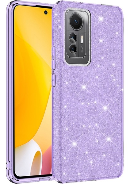Xiaomi Mi 12 Lite Simli ve Parlak Şık Shining Premium Silikon Kılıf