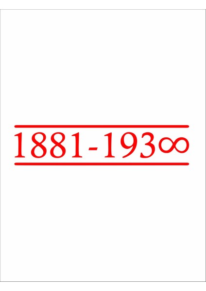 Atatürk Mustafa Kemal 1881-1938 Araba Oto Motosiklet Sticker 00013