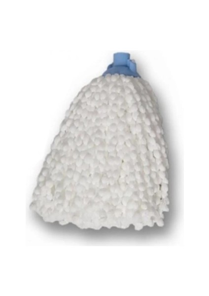 Mop Mikrofiber Beyaz Örgülü Paspas Ip ROYALEKS-MF01