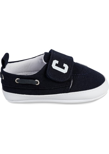 Erkek Bebek Ilkadım Ayakkabı 19-21 Numara Lacivert