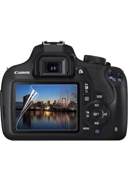 Cda Store Canon Eos R8 Uyumlu 3 Adet Fotograf Makinesi Için LCD Ekran Koruyucu Nano Jelatin indirimleri