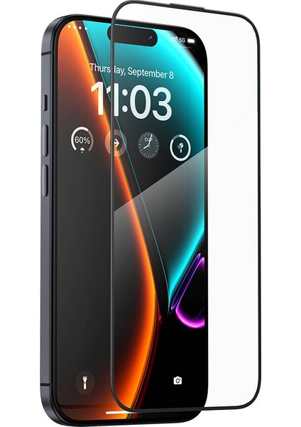 iPhone 14 Pro Max Uyumlu Benks Glass Warrior Hd Görüntü Cam Ekran Koruyucu Uygulama Aparatlı