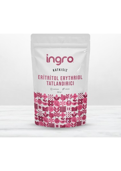 Ingro Eritritol Erythriol Tatlandırıcı 250 G