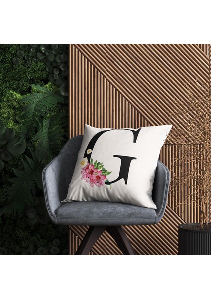 Flowered Harf (G) Kırlent Kılıf fiyatları