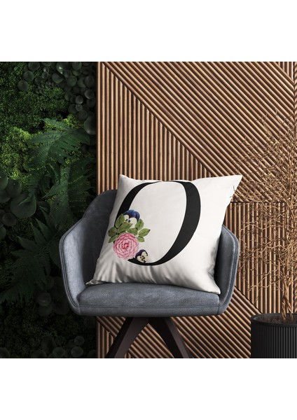 Flowered Harf (O) Kırlent Kılıf fiyatları