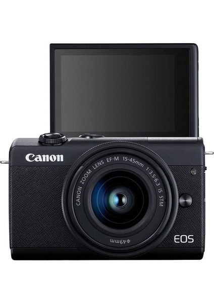 Cda Store Canon Eos M200 Uyumlu 3 Adet Fotograf Makinesi Için LCD Ekran Koruyucu Nano Jelatin