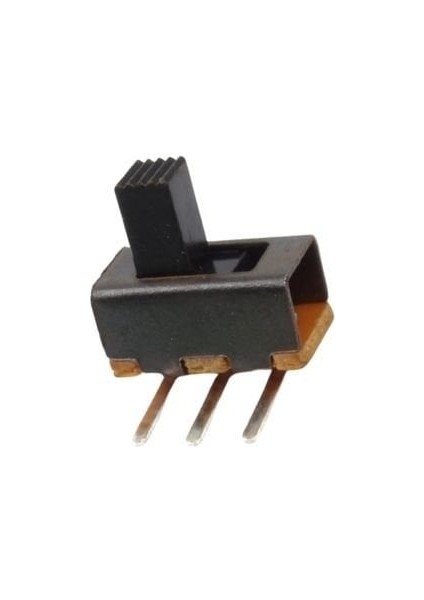 Sürgülü On/Off Slide Switch - 90 Derece - 3 Pin