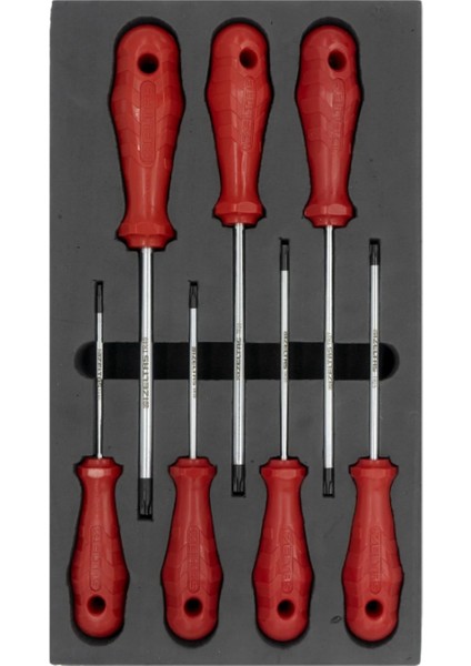 Izeltaş 4776 00 8107 Delikli Torx Uçlu Tornavida Seti 7 Parça