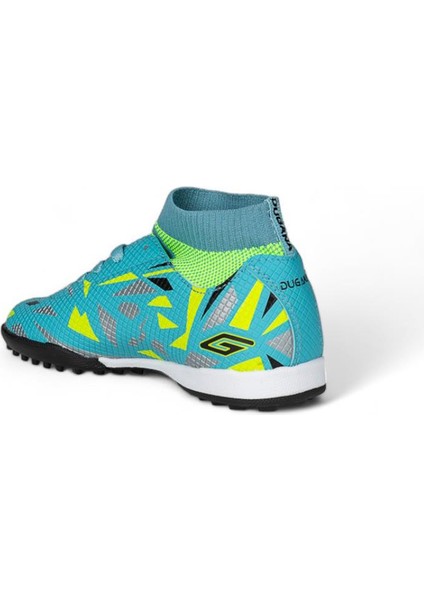 Dgn 2303 Flt Çocuk Su Yeşili-Sarı Çoraplı Halısaha Ayakkabısı modelleri