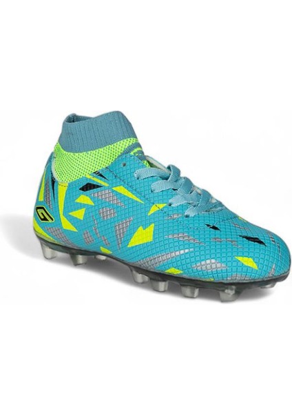 Dgn 2303 Flt Çocuk Su Yeşili-Sarı Çoraplı Krampon Ayakkabısı fiyatları