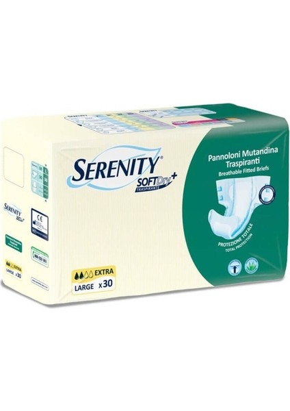 Softdry 30'lu Yetişkin Hasta Bezi L Beden