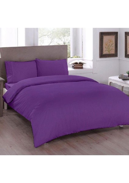 Pure Çift Kişilik Nevresim Seti 200X200 Mürdüm fiyatları