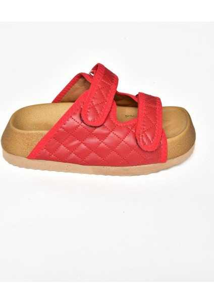 S811546209 Kırmızı Kalın Tabanlı Kadın Terlik indirimleri