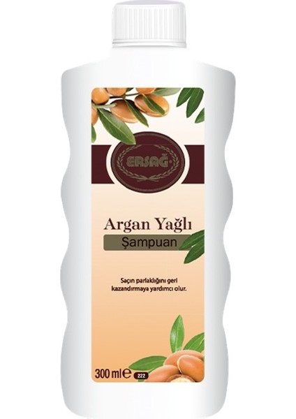 Ersağarganyağlı Şampuan 300 Ml.