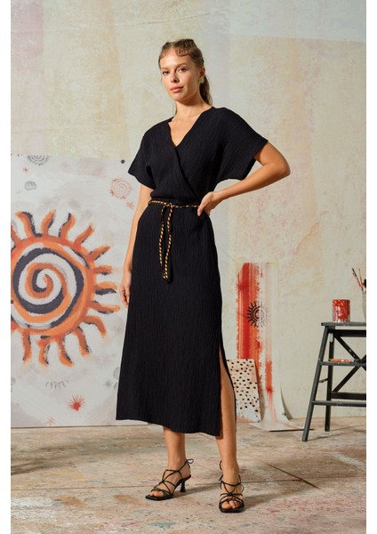 Kırınkıl Elbise Siyah fiyatları