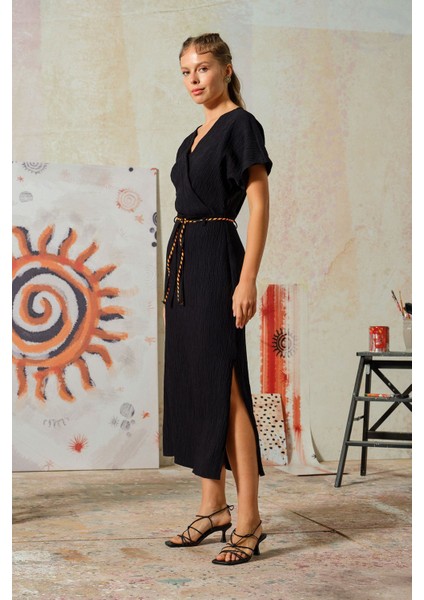 Kırınkıl Elbise Siyah modelleri