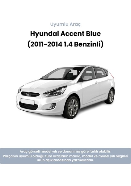 Hyundai Accent Blue Buji Takımı (2011-2014 1.4 Benzinli) Valeo