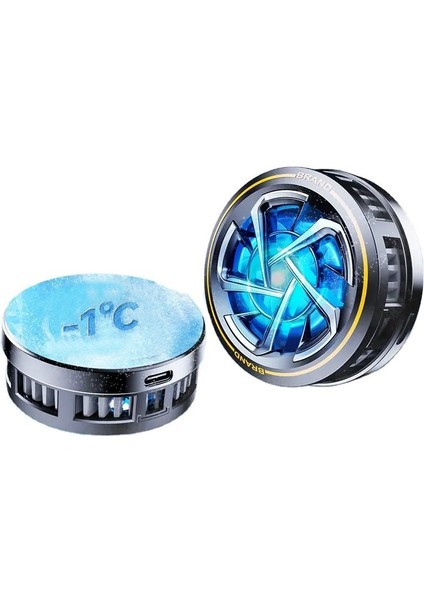 HDX4374 Rgb Ledli Radyatörlü Magsafe Telefon Soğutucu Fan