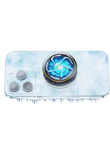 HDX4374 Rgb Ledli Radyatörlü Magsafe Telefon Soğutucu Fan
