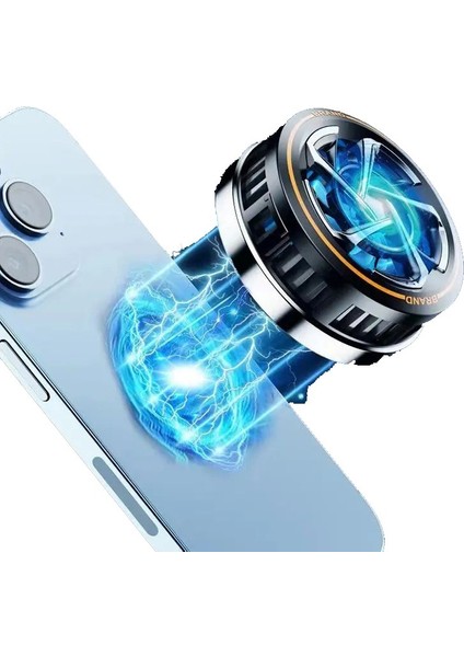 HDX4374 Rgb Ledli Radyatörlü Magsafe Telefon Soğutucu Fan