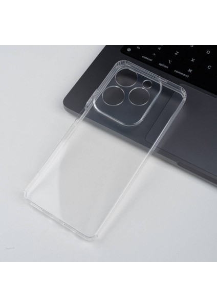 Infinix Hot 40 Pro Uyumlu Sah Kılıf Zore 2mm Anti Shock Silikon-Şeffaf modelleri