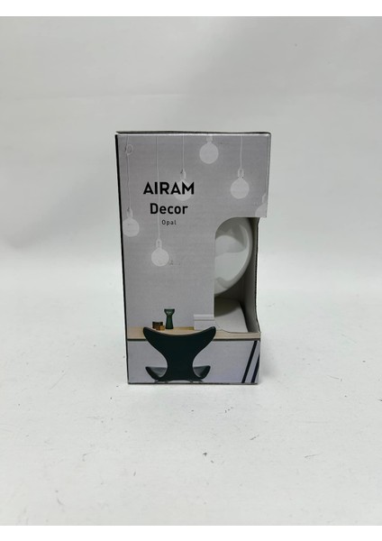 Airam Decor Opal Dim Edilebilir LED Ampul 3000K 7W=60W