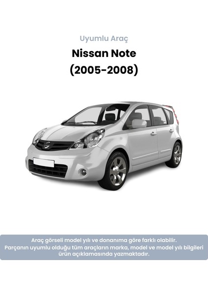 Nissan Note Sol Arka Amortisör (2005-2008) Maysan Mando