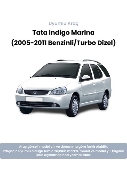 Tata Indigo Marina Sağ Ön Amortisör (2005-2011 Benzinli/turbo Dizel) Hindistan Muadil