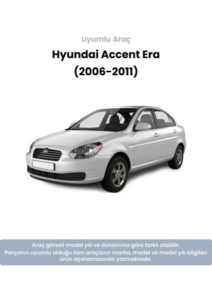 Hyundai Accent Era Sağ Ön Amortisör Üst Takozu (2006-2011) Çin Muadil