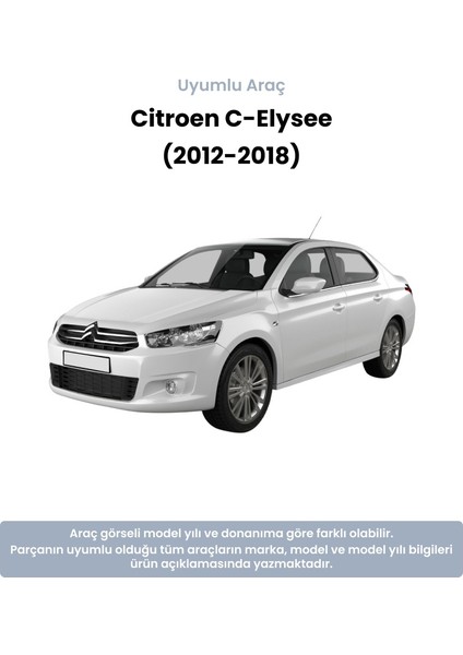 Citroen C-Elysee Sol Arka Amortisör (2012-2018) Maher fiyatları