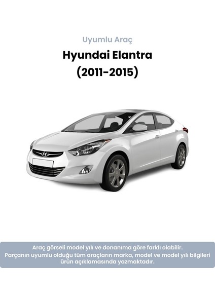 Hyundai Elantra Sağ Ön Amortisör Üst Takozu (2011-2015) Kore Muadil