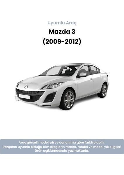 Mazda 3 Sağ Ön Amortisör Üst Takozu (2009-2012) Yerli Muadil