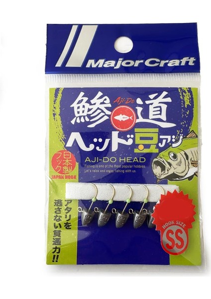 Ajido Jighead Ad-Head Ss 5pcs.