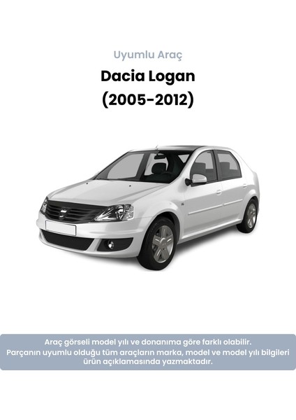 Dacia Logan Bilyasız Sol Ön Amortisör Üst Takozu (2005-2012) Yerli Muadil