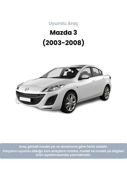 Mazda 3 Sağ Ön Amortisör Takoz Rulmanı (2003-2008) Snr