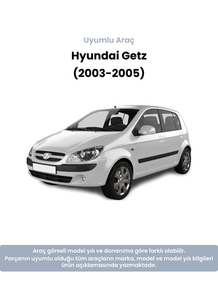 Hyundai Getz Sol Ön Amortisör Üst Takozu (2003-2005) Maher