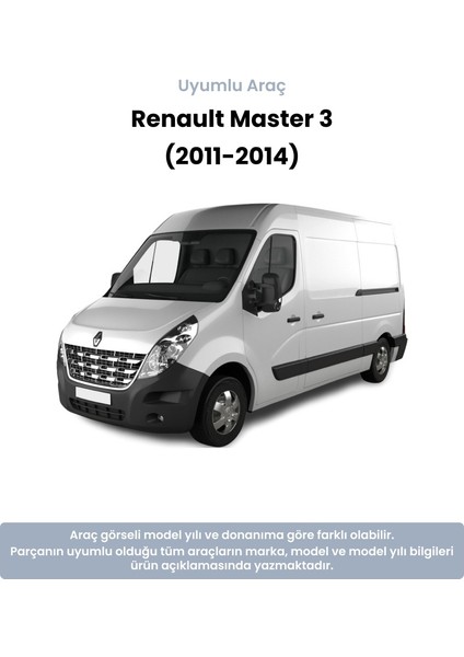 Renault Master 3 Sol Ön Amortisör Üst Takozu (2011-2014) Yerli Muadil