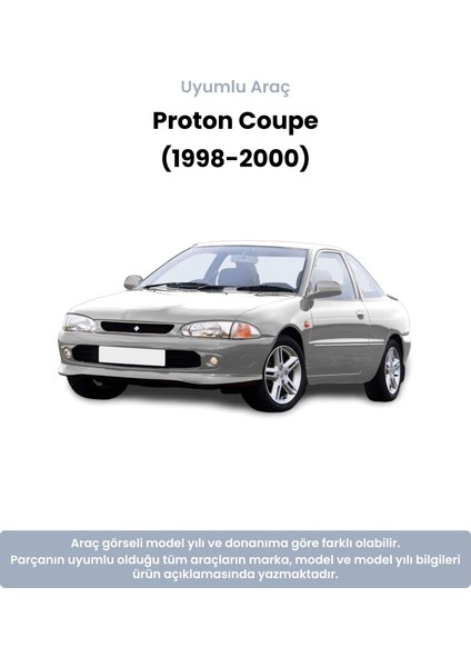 Proton Coupe Bilyalı Sağ Ön Amortisör Üst Takozu (1998-2000) Malezya Muadil