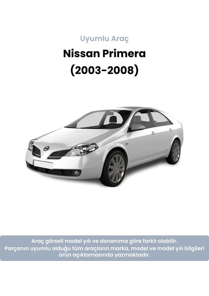 Nissan Primera Sağ Ön Amortisör Üst Takozu (2003-2008) Çin Muadil
