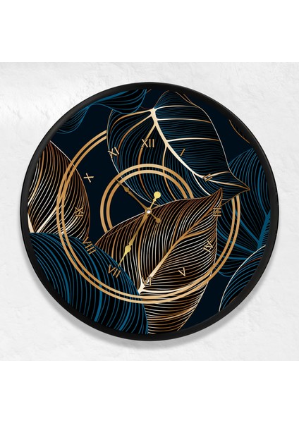 Kanvas (Ahşap) Duvar Saati - 70 cm