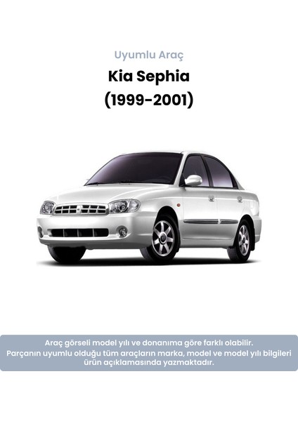 Kia Sephia Sağ Ön Amortisör Üst Takozu (1999-2001) Kore Muadil
