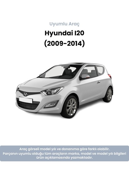 Hyundai I20 Bilyasız Sol Ön Amortisör Üst Takozu (2009-2014) Kore Muadil