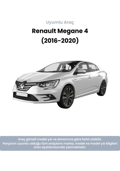 Renault Megane 4 Sol Ön Amortisör Üst Takozu (2016-2020) Yerli Muadil