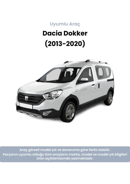 Dacia Dokker Bilyasız Sol Ön Amortisör Üst Takozu (2013-2020) Yerli Muadil