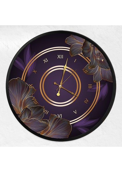 Kanvas (Ahşap) Duvar Saati - 50 cm modelleri