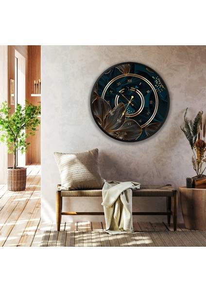 Kanvas (Ahşap) Duvar Saati - 70 cm