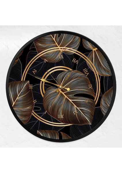 Kanvas (Ahşap) Duvar Saati - 50 cm modelleri
