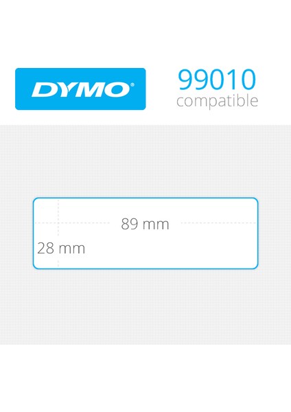 99010 Lw Çok Amaçlı Etiket 28X89MM 1-1/8"inç x 3-1/2" Inç - 260 Lı Paket fiyatları