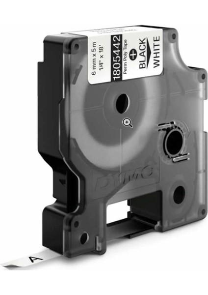 Rhinopro 1805442 Beyaz/siyah Sabit Polyester Şerit 6 mm x 5,5 mt fiyatları