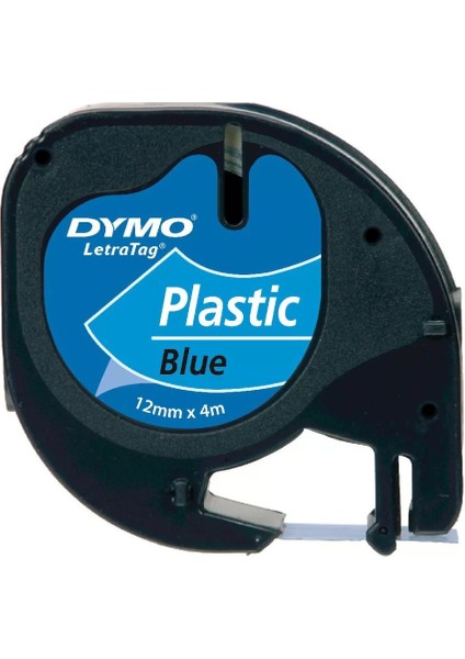 S0721650 Mavi Letratag Plastik Şerit (12MM x 4mt)